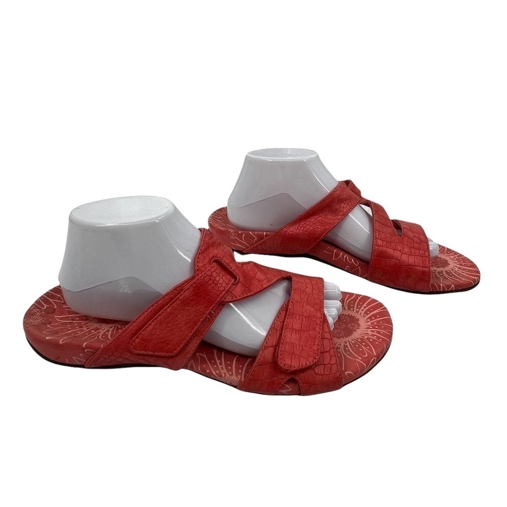 Vionic Orange Lauren Slip-On Sandal Slides Size 11 Wide Women's
